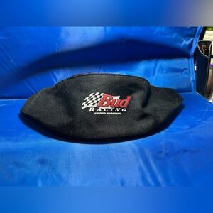 Vintage 90's Bud Racing Fanny Pack Waist Hip Bag Unused Black